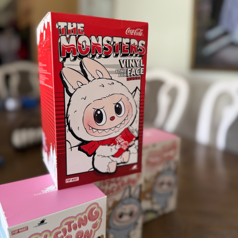 Coca-Cola The Monsters Vinyl Action Figure - Red and White